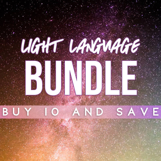 Light Language Bundle | Light Codes | Psychic Gifts | Spiritual Gifts Light Language Activation