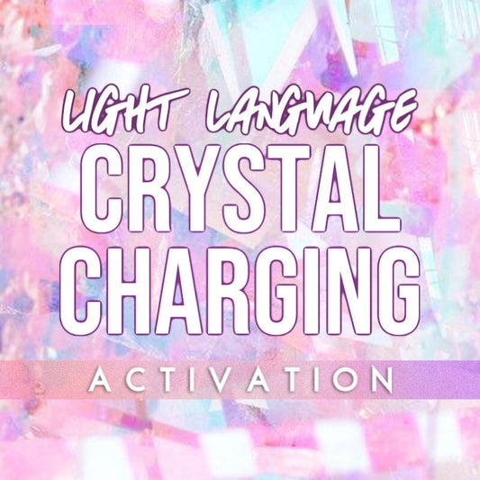 Crystal Light Language Activation | Crystal Cleansing Light Codes | Crystal Charging Activation | Lemurian Crystal Activation