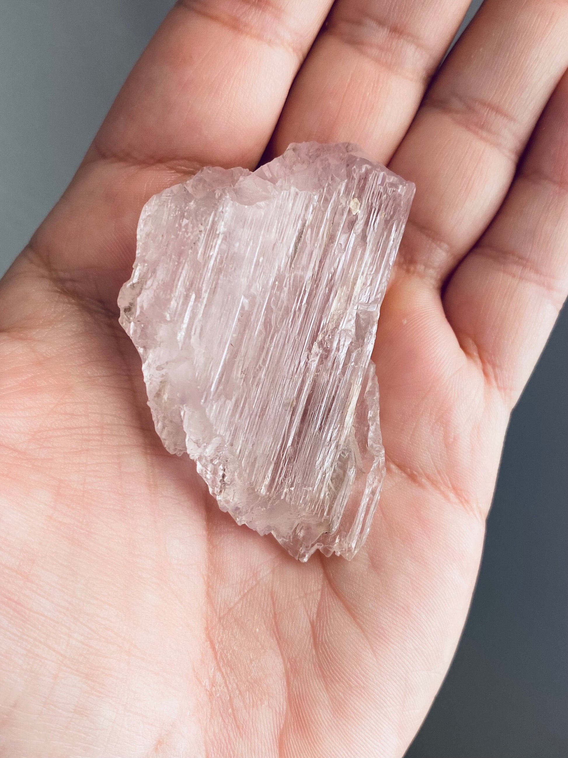 Beautiful Kunzite Crystal | Pink Kunzite | Afghanistan Raw Kunzite Crystal