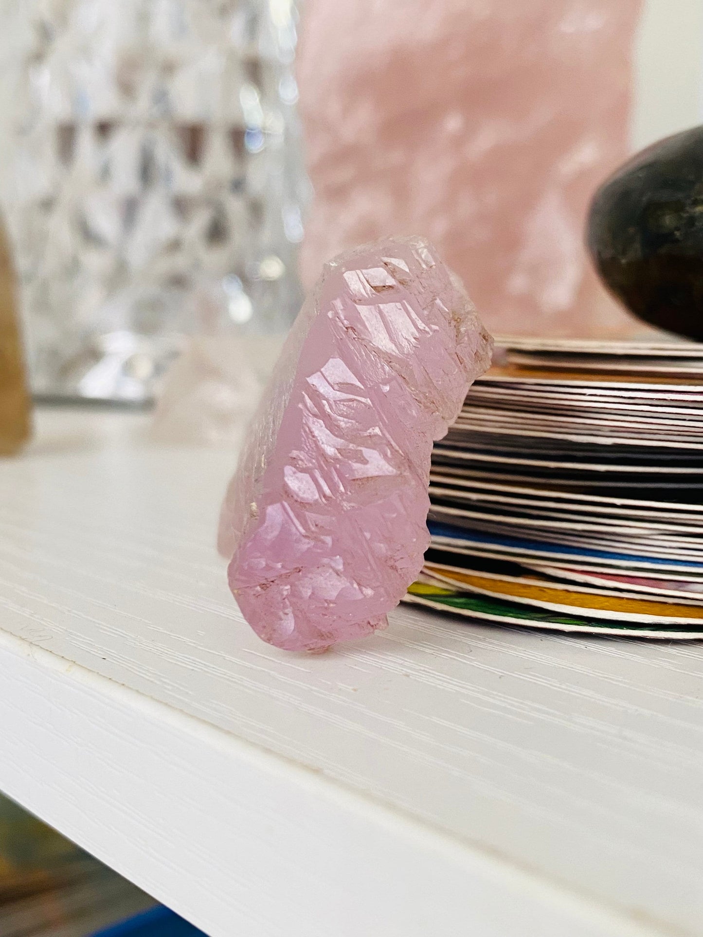 Beautiful Kunzite Crystal | Pink Kunzite | Afghanistan Raw Kunzite Crystal